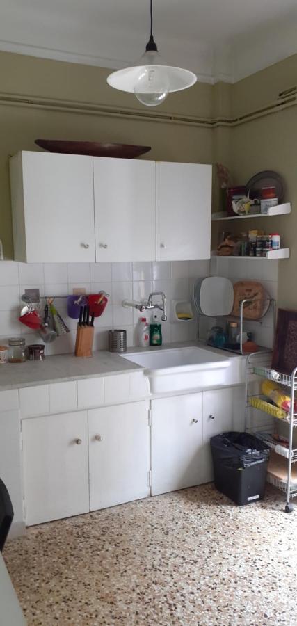 Ferienwohnung Cozy Penthouse Next To Metro Station Thessaloniki Exterior foto